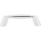 Elements 3" Center-to-Center Polished Chrome Zachary Cabinet Pull 988-3PC - alternate 2